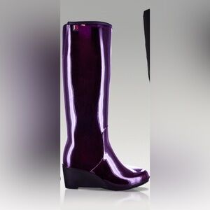 Jeanne Bekker wedge rubber boot